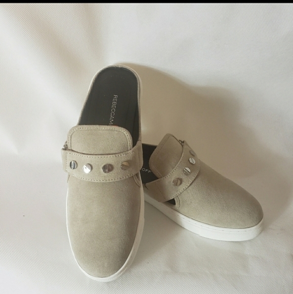 Rebecca Minkoff studded slip on Sneaker nwot 7 clog slides - Picture 5 of 8